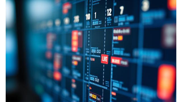 Digital calendar showing multiple upcoming sneaker releases.